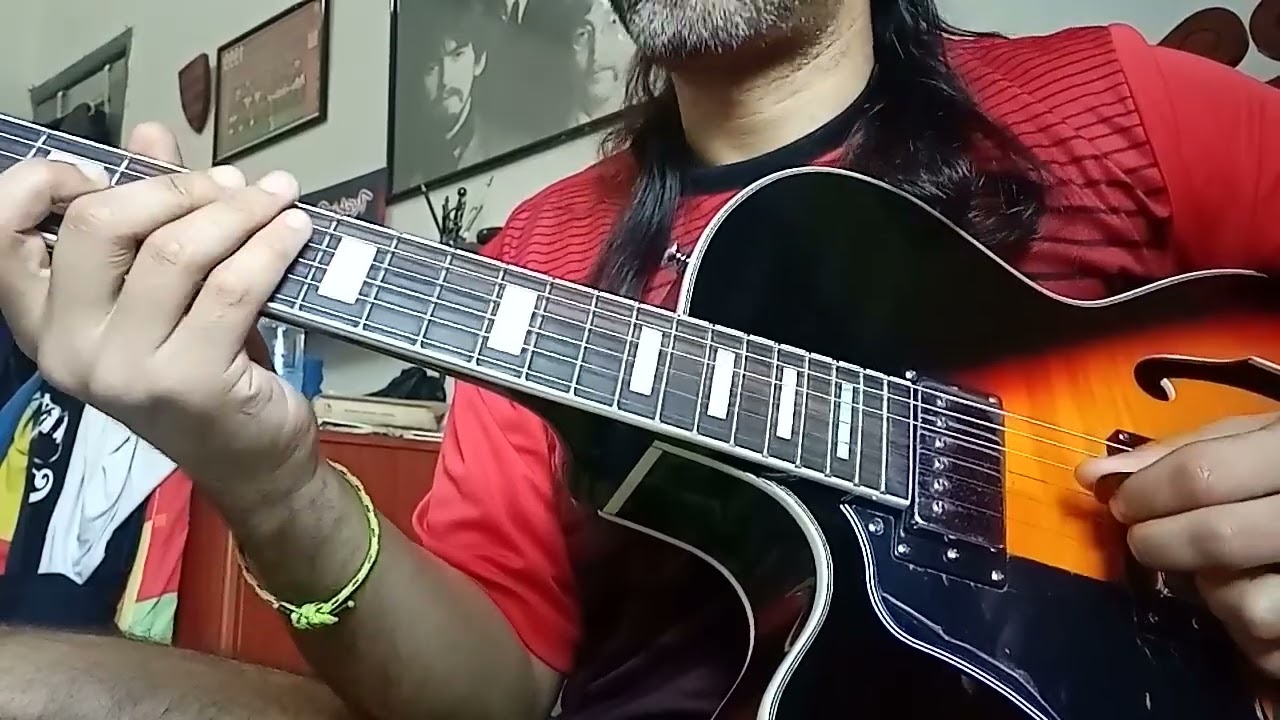 practicing Grant Green solo at Miss Anne's Tempo