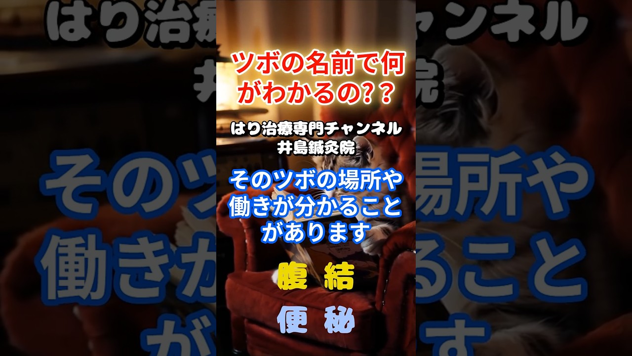 ツボ（経穴）の名前で何がわかるの?？】穴名考はツボの名前の由来や