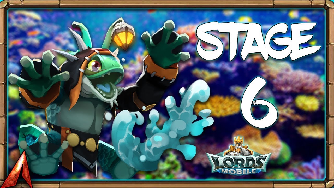 Limited Challenge: Crazy Chef Stage 6! Sea Squire MVP! Lords Mobile