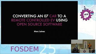 Converting an '07 car to an RC EV using open source software - FOSDEM 2025