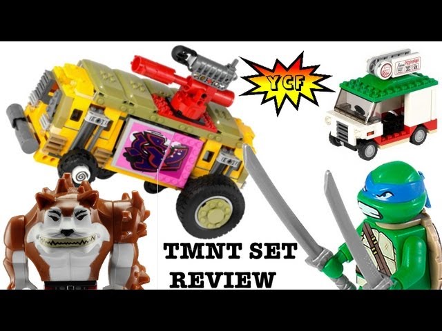 LEGO 79104 Shellraiser Street Chase Set Review Ninja Turtles TMNT