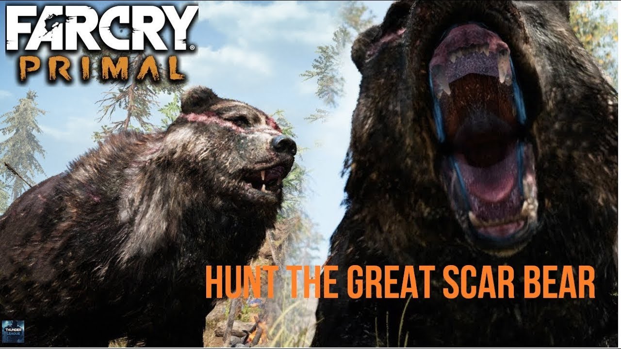 far cry primal  Hunt The Great Scar Bear