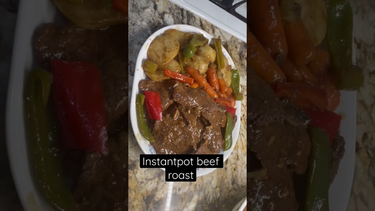 Easy and yummy Beef roast cooked in instantpot. youtubeshorts tiktok