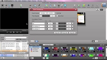 ProPresenter 5 - Clocks