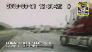 Near miss on I-91