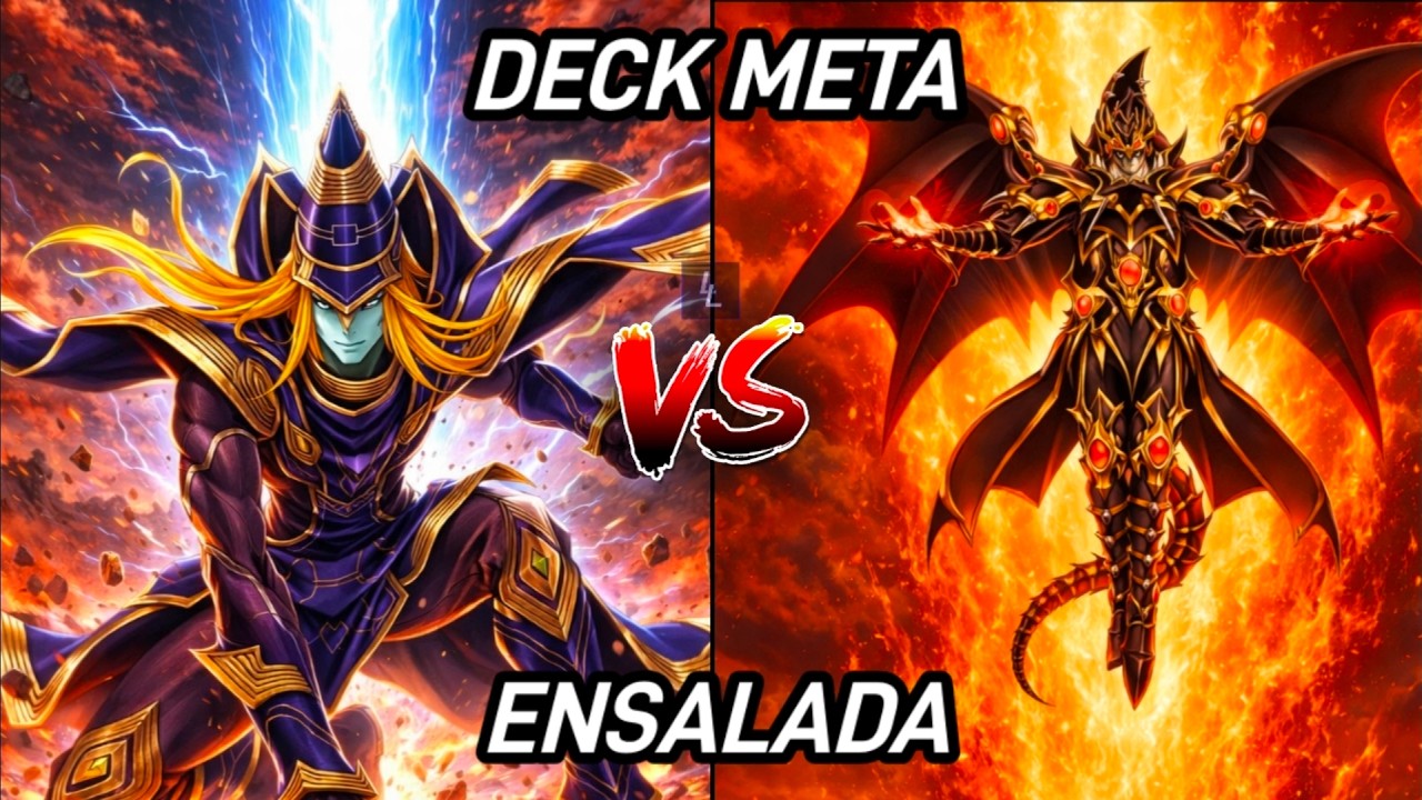 EL MAGO QUINTETO vs RED-EYES DARK DRAGOON ( Deck Meta vs Ensalada )
