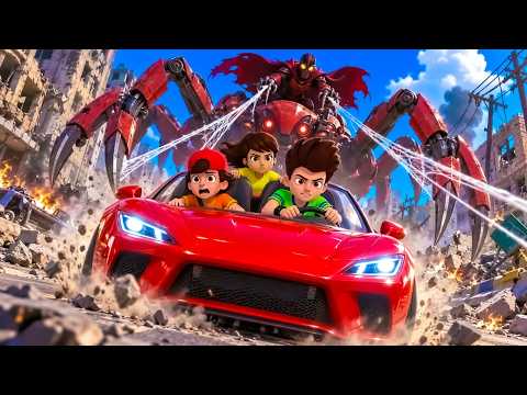 রোবট মাকড়সা কিকোর উপর ভয়ংকর হামলা করল | Kicko And Super Speedo Cartoon | Video | Bengali Cartoon