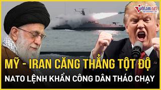 Download Lagu NÓNG RỰC: Mỹ - Iran căng thẳng tột độ, các nước NATO lệnh công dân khẩn cấp tháo chạy ngay lập tức MP3