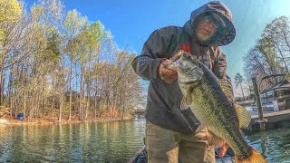 How I caught 20lbs of Bass Fishing Lake Norman