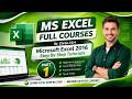 Microsoft Excel 2016 Full Course in English | Excel Tutorial for Beginners Step By Step | Part 1