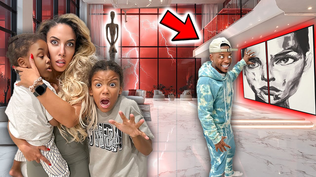 We Caught What Possessed Him on Camera in Our Haunted Dream Home!!