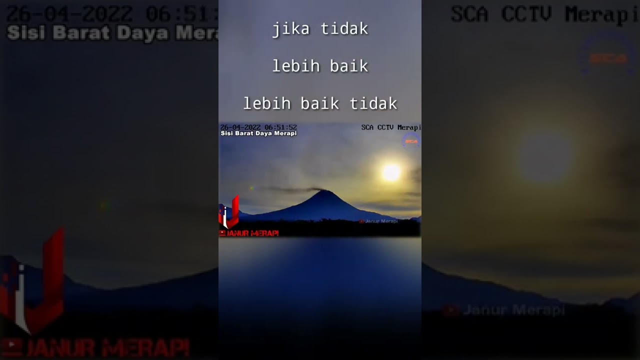 Sunrise & Merapi 26/04/2022 