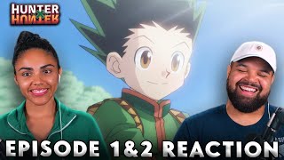 A NEW JOURNEY BEGINS! Hunter x Hunter Episode 1 and 2 Reaction