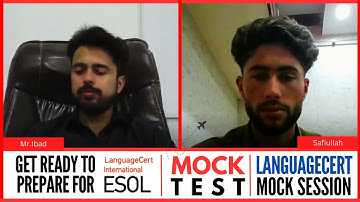 Languagecert ESOL Speaking B2 Mock Session | ESOL Communicator Level B2 Mock Test #education #esol