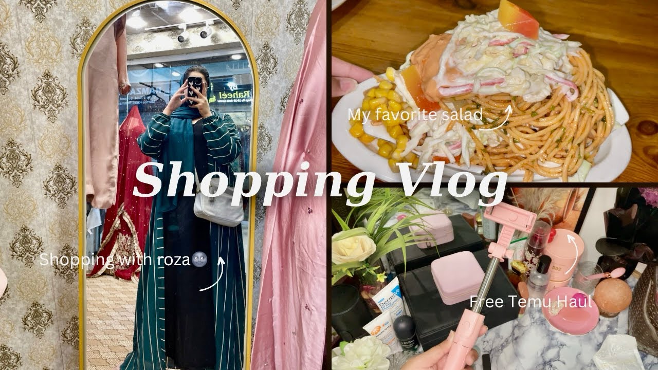 Shopping at Rabi Center 🇵🇰| Free Temu Gifts | Jewelry Organization ✌️🏻💕