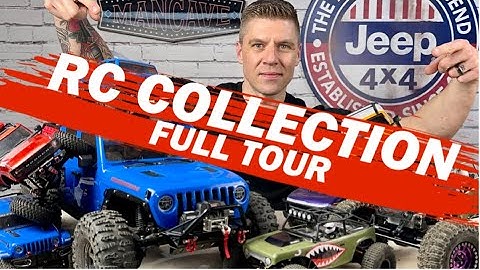 RC Crawler Collection - Full Walk through! More Than I Realized!!
