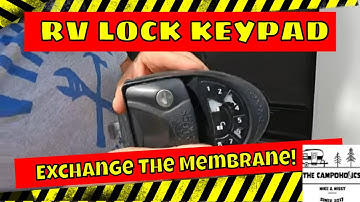 RV Lock Membrane Exchange - A How To