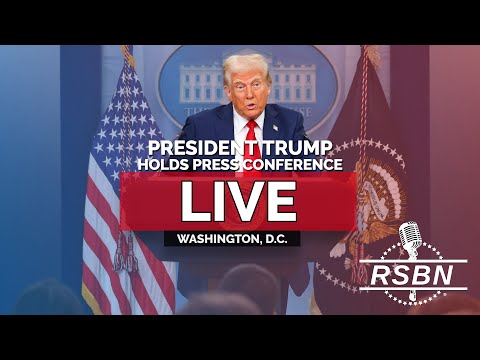 LIVE: President Trump Holds a Press Conference - 8/11/25