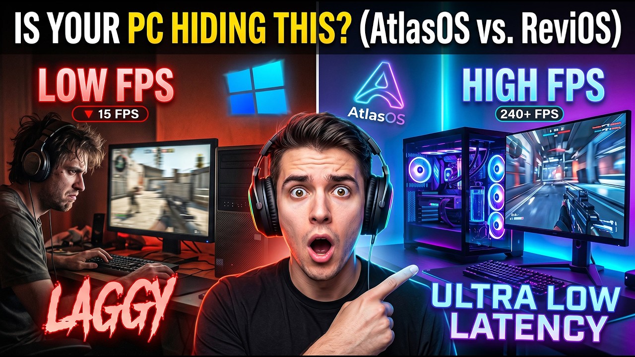 Best OS for Gaming in 2026 🎮 AtlasOS vs ReviOS vs Windows - YouTube