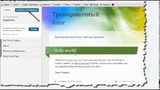 Как оформить блог на Wordpress