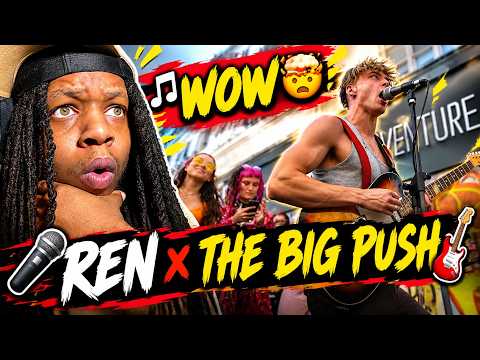 THE BIG PUSH SING THE EVOCATIVE I SHOT THE SHERIFF/ROAD TO ZION/HIP-HOP | REACTION VIDEO