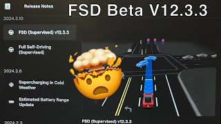 Tesla|FSD Beta V12.3.3|First Drive|The Future Is Here!