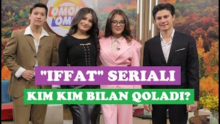 'ИФФАТ' сериали: Бош қаҳрамонни ўйнаган қиз ҳаётда кўзойнак тақади