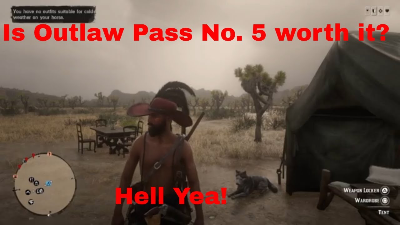Red Dead Redemption 2 Online Outlaw Pass 5 Worth it? YouTube