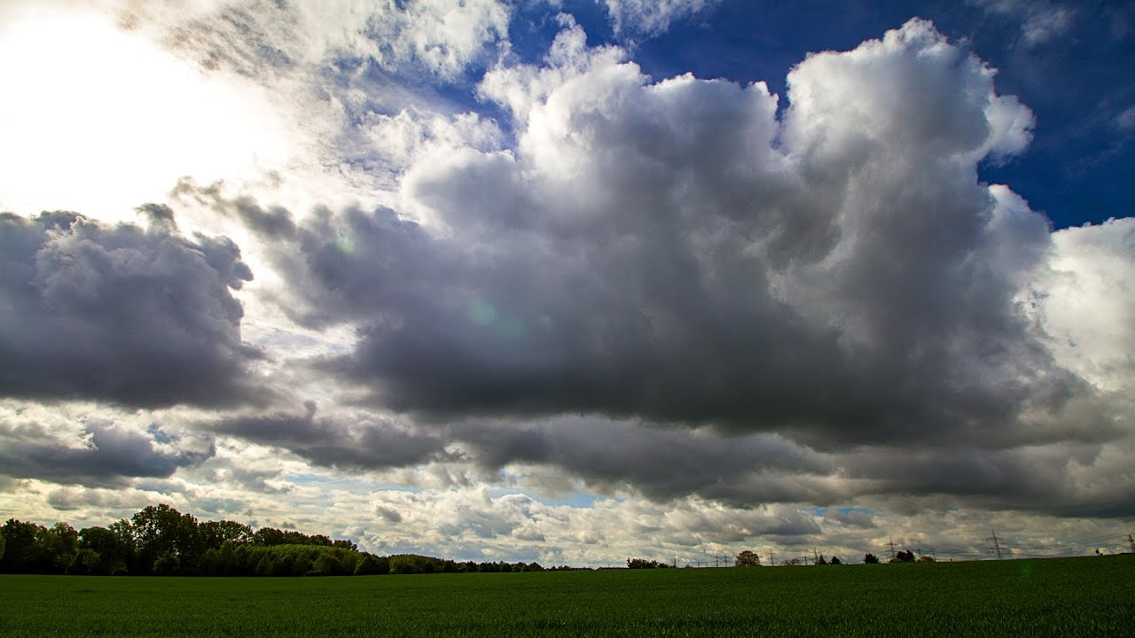 Rain Cloud - Regenwolken | Wesseling - Entenfang / Canon EOS 7D - Time