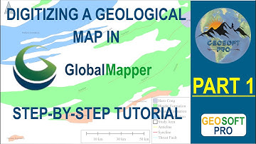 How to Digitize a Geological Map in Global Mapper | Part 1 #mapping #globalmapper #gis #arcgis #qgis