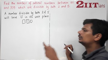 AP & GP Ex9.2 Q17ii Class X ICSE | IIT JEE  Find the number of natural numbers between