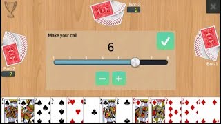 Callbreak multiplayer game Android Game play  (Dhakad Game Plan) screenshot 5