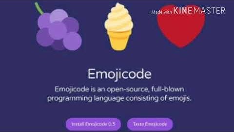 EmojiCode the new way of coding through Emojis