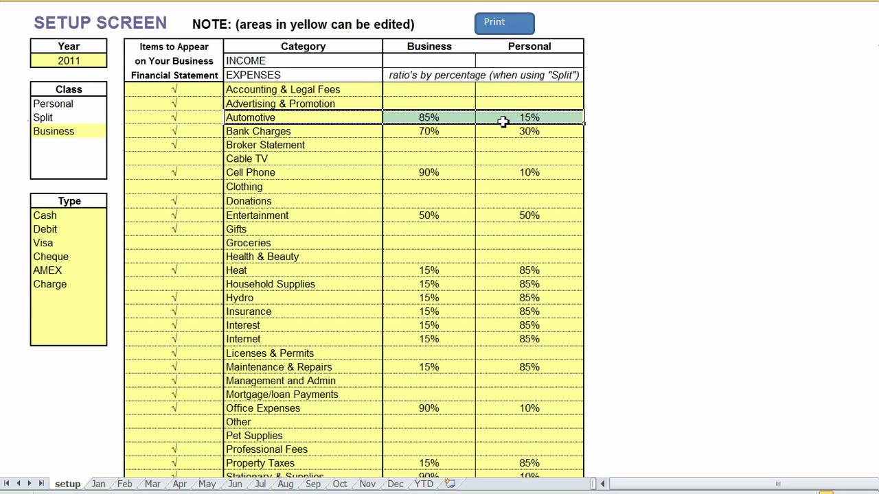 easy bookkeeping software for self employed