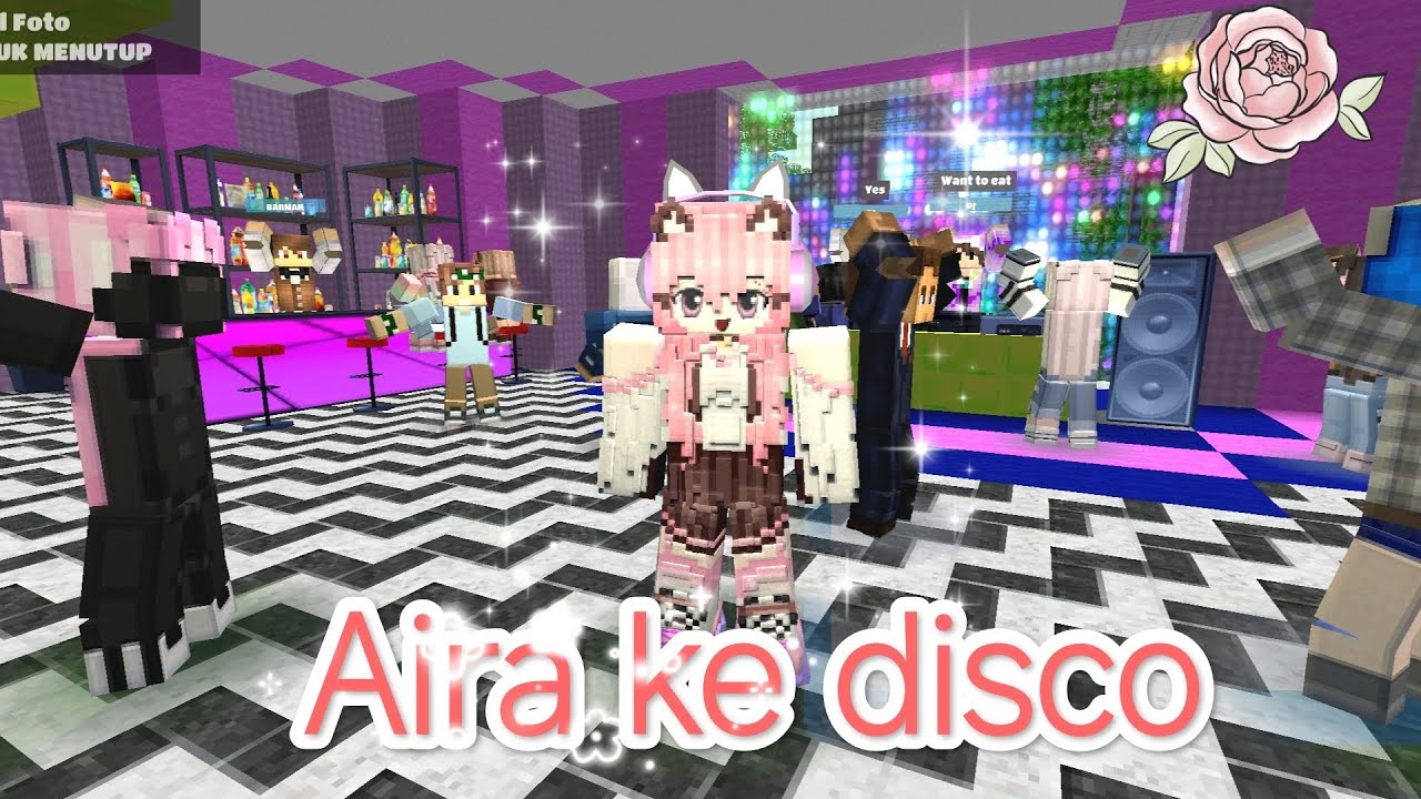 A day in my life ke disco.....yang mau school party craft ya itu udah langsung ada 