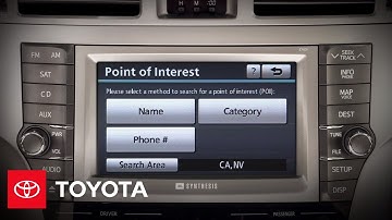 2011-2012 Avalon How-To: Navigation System | Toyota