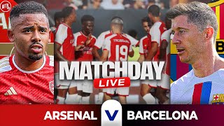 Arsenal 5-3 Barcelona | Match Day Live ft. Dan Potts, Laurie, Ty & Jack