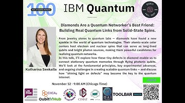 Dr. Katharina Senkalla: Diamonds Are a Quantum Networker’s Best Friend