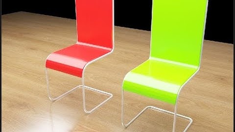 #3DDesigner how learn 3d max, 3D Max Chair Modeling Tutorial