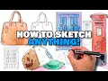 How To Sketch Anything! | Drawing Tutorial For Beginners thumbnail