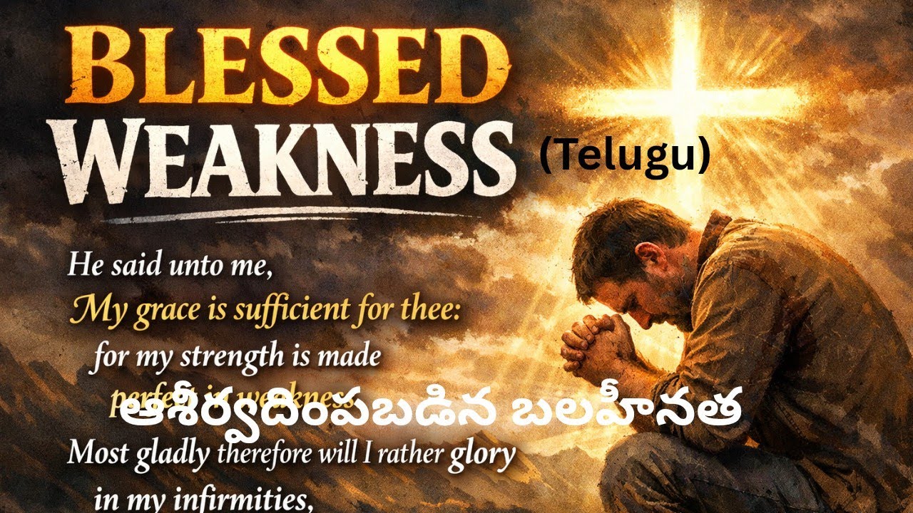 BLESSED WEAKNESS || Daily God's Word || February 3rd