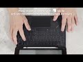 Dexnor Magic Style Keyboard Case for iPad 9th/8th/7th Generation