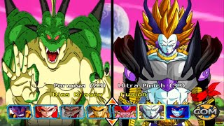 🐉 El Dios Dragon Porunga 🐲 VS Personaje inédito de Dragon Ball FUSIONS de NINTENDO 3DS Ultra Pinich