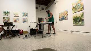 Wormwind performs at Portland Arts Collective July 28, 2025