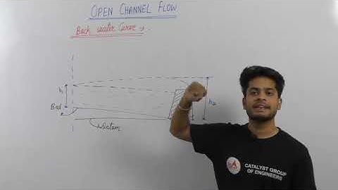 Lec 09 Backwater Curve, Froude Number and Numerical
