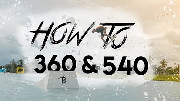 HOW TO DO A 360 & 540! Trick Tutorial Tuesdays | The Peacock Brothers