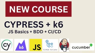Cypress + k6 Tutorials for Testers | Step-by-Step Recorded Lessons