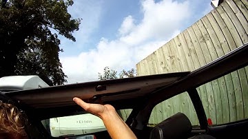 MGB GT Britax Sunroof
