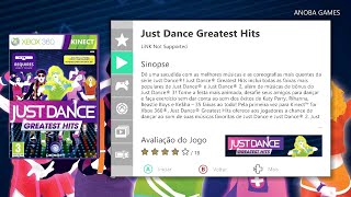 Just Dance Greatest Hits xbox 360  Hd  1080