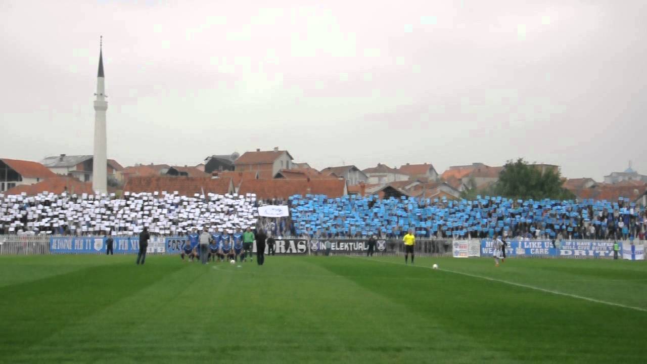 picture Fc Drita Stadion drita f c vs k f prishtina intelektualet koreografia